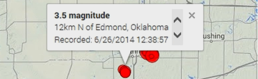 Earthquakes Seismic Activity Wastewater Injection Wells Fracking Oklahoma